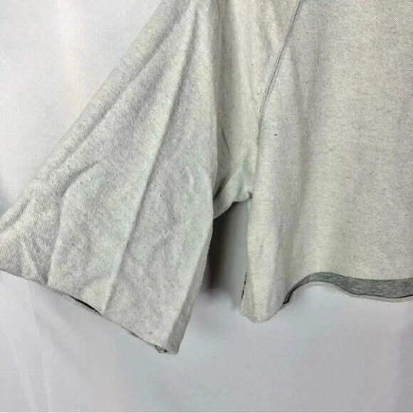 Urban Outfitters UO Out From Under Gray Crewneck Cropped Sweatshirt S - Picture 3 of 3